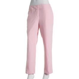 Petite Kasper Slim Pants - Tutu Pink