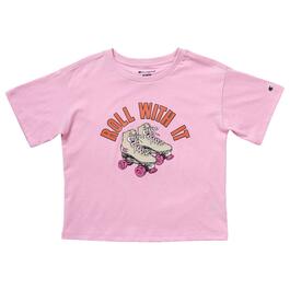 Girls &#40;7-16&#41; Champion Roll With It Boxy Graphic Tee