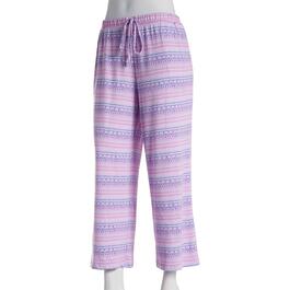 Womens MUK LUKS&#40;R&#41; Tribal Stripe Wide Leg Cloud Knit Pajama Pants
