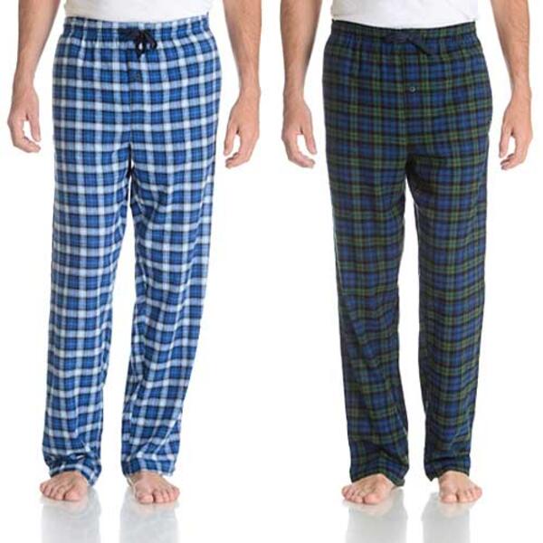 Mens Big & Tall Hanes&#40;R&#41; Ultimate&#40;R&#41; 2pk. Flannel Pajama Pants - image 