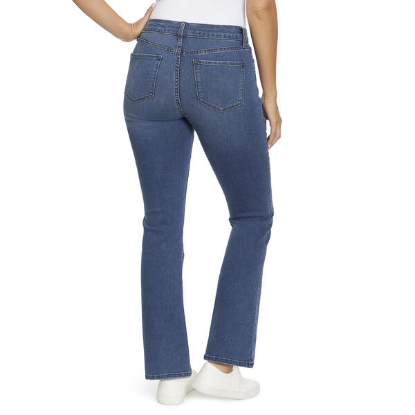 Womens Nine West Gramarcy Mini Boot Stretch Denim Jeans