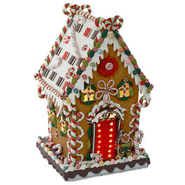 Kurt S. Adler 13.25in. Lighted Cookie &amp; Candy House