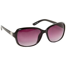Womens Ashley Cooper(tm) Rounded Rectangle Stone Accents Sunglasses