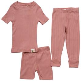 Toddler Girl Sleep On It&#40;R&#41; 3pc. Rib Knit Sleep Set