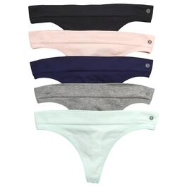 Womens Layer 8 5pk. Seamless Thong Panties LWP0026