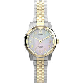 Womens Timex&#40;R&#41; Main Street Mother of Pearl Watch - TW2W35300JT