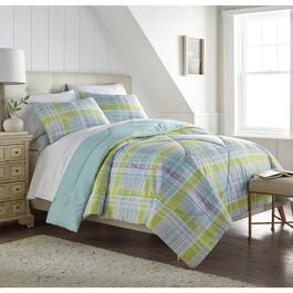 Shavel Home Products Seersucker Comforter Set - Summer Plaid
