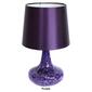 Simple Designs Mosaic Tiled Glass Genie Table Lamp w/Fabric Shade - image 10