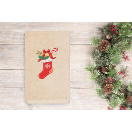 Linum Home Textiles Christmas Stocking Hand Towel