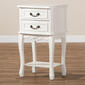 Baxton Studio Gabrielle French Country 2 Drawer Nightstand - image 8
