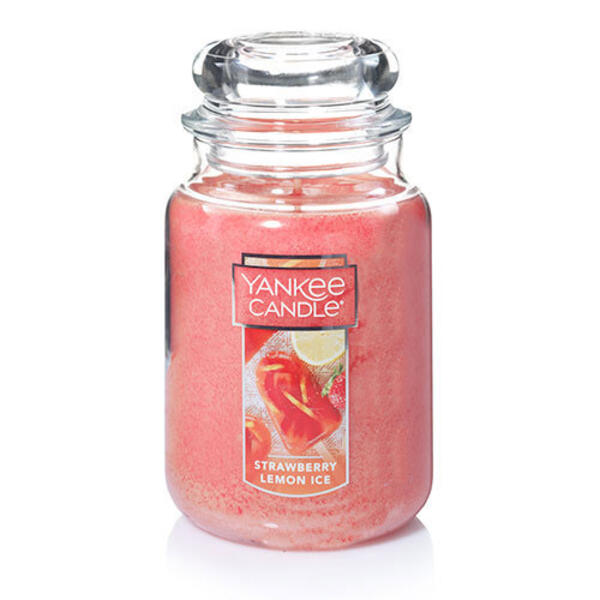 Yankee Candle&#40;R&#41; Strawberry Lemon Ice 22oz. Jar Candle - image 
