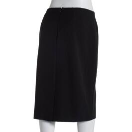 Petite Kasper Stretch Crepe Slim Suit Separates Skirt