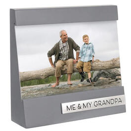 Malden Me & My Grandpa Wedge Grey Frame - 4x6