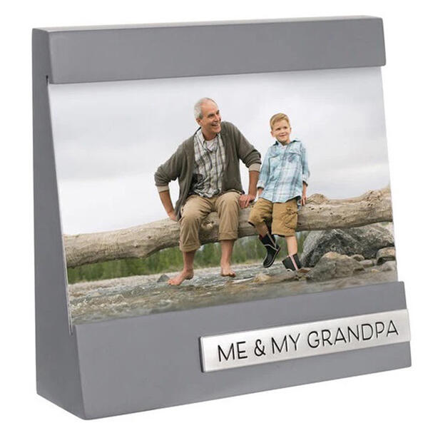 Malden Me & My Grandpa Wedge Grey Frame - 4x6 - image 