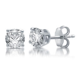 Nova Star&#174; Lab Grown Diamond Prong Set Stud Earrings
