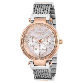 Womens Invicta Rose Gold & White Dial Angel Watch - 28922