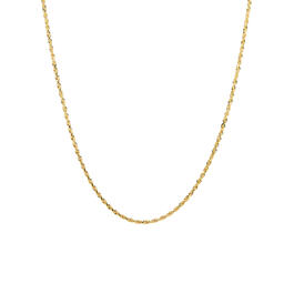 Gold Classics&#40;tm&#41; 10kt. Yellow Gold 1.8mm 24in. Rope Chain Necklace