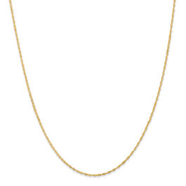 Gold Classics&#40;tm&#41; 1.10mm. 14k Gold Singapore Chain Necklace