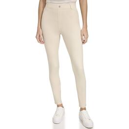 Womens Andrew Marc Sport Knit Twill Pull On Pants