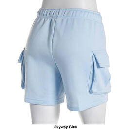 Juniors No Comment &quot;Busy Gal&quot; Cargo Fleece Lined Shorts