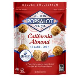 Popsalot&#40;tm&#41; 6pk. California Almond Caramel Corn Popcorn