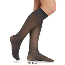 Womens Berkshire All Day Sheer Sandal Foot Knee High Hosiery