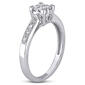 Eternal Promise&#8482; 10kt. White Gold Princess Engagement Ring - image 2