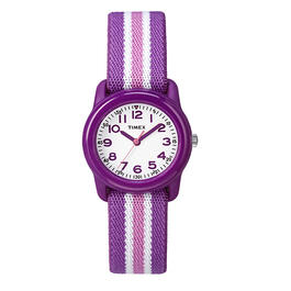 Kids Timex&#40;R&#41; Pink Striped Watch - TW7C061009J