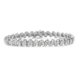 Diamond Classics&#40;tm&#41; Rose Cut Diamond & S-Link Bracelet