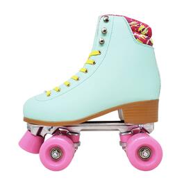 Womens Cosmic Skates Patterned Ankle Flap Roller Skates