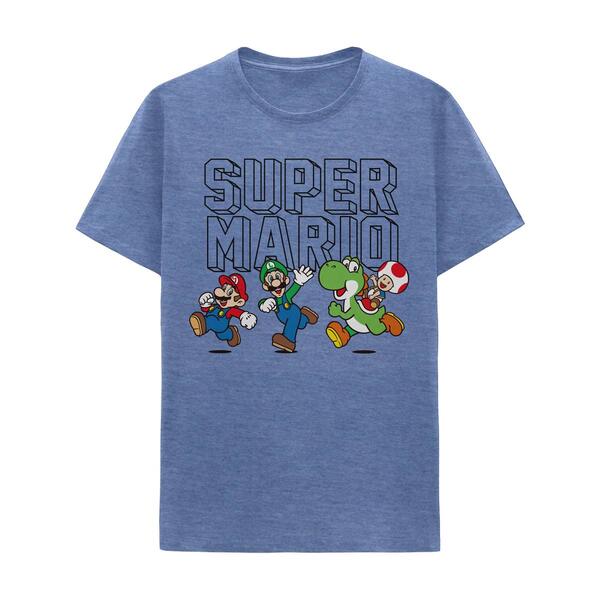 Young Mens Super Mario Graphic Tee - image 