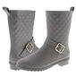 Womens Capelli New York Quilted Mid Calf Rain Boots - image 1