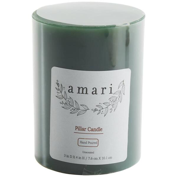 Amari 3x4 Wax Pillar Candle - image 