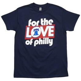 Mens Tailgate For The Love Of Philly Short Sleeve Tee