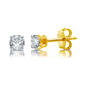 Nova Star&#174; 1/2ctw. Lab Grown Diamond Prong Set Stud Earrings - image 2