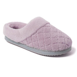 Womens Dearfoams Libby Quilted Terry Clog