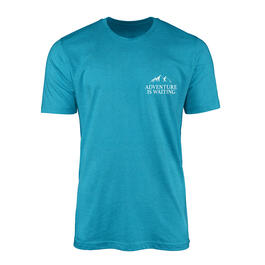 Mens Adventure is Waiting Short Sleeve Graphic T-Shirt