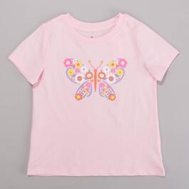 Toddler Girl Tales & Stories Floral Butterfly Graphic Tee