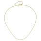 Gold Classics&#8482; 14kt. Yellow Gold Adjustable Chain Necklace - image 3