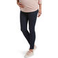 Womens HUE(R) Ultra Soft Denim Skimmer Maternity Leggings - image 1