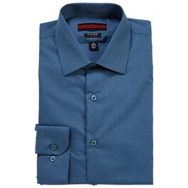 Mens Architect&#40;R&#41; Fitted Stretch Dress Shirt - Copen Blue