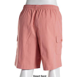 Womens Hasting & Smith Solid Sheeting Shorts