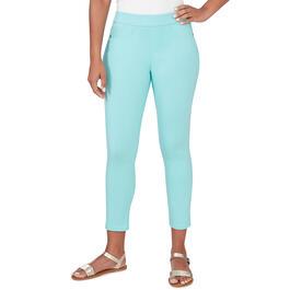 Petite Skye''s The Limit Soft Side Solid Pull On Capri Pants