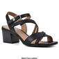 Womens White Mountain Let Go Strappy Sandals - image 7