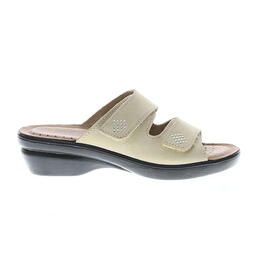 Womens Flexus&#174; By Spring Step Aditi Slide Sandals - Beige
