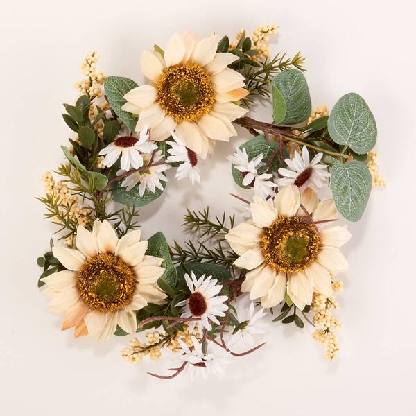 A Cheerful Giver(R) White Sunflower Candle Ring - image 