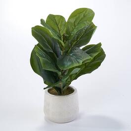 Life-Like Artificial Fiddle Plant