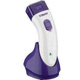 Conair(R) Womens Wet/Dry Rechargeable Shaver