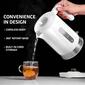 Ovente 1.8 Liter Electric Kettle w/ ProntoFill&#8482; Lid - White - image 4