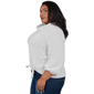 Women''s Ruby Rd. Happy Holidays Cowl Neck Honeycomb Chenille Sid - image 3